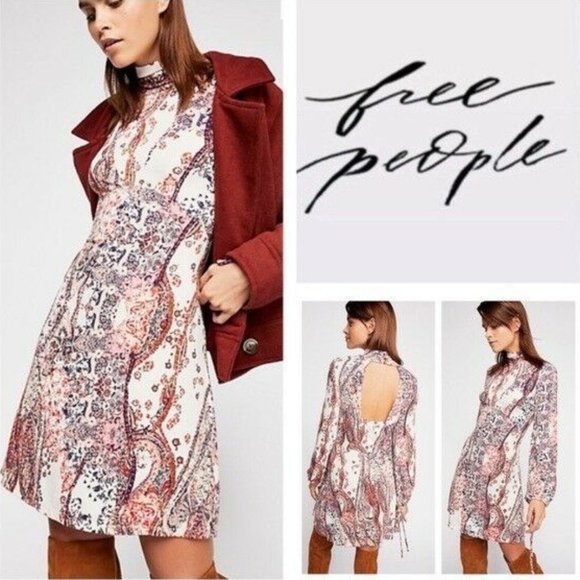 free people all dolled up mini dress